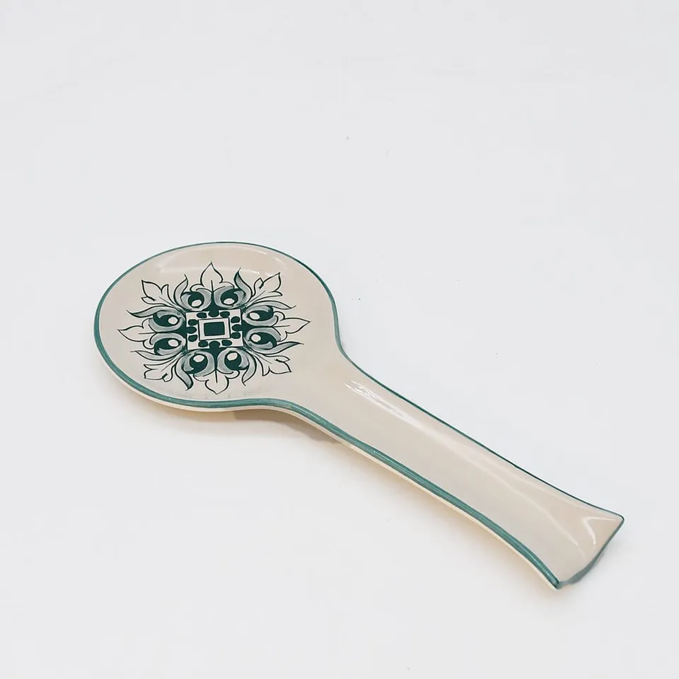 luisa-paix-o-bras-o-cuill-re-service-c-ramique-verte-26-cm image 1
