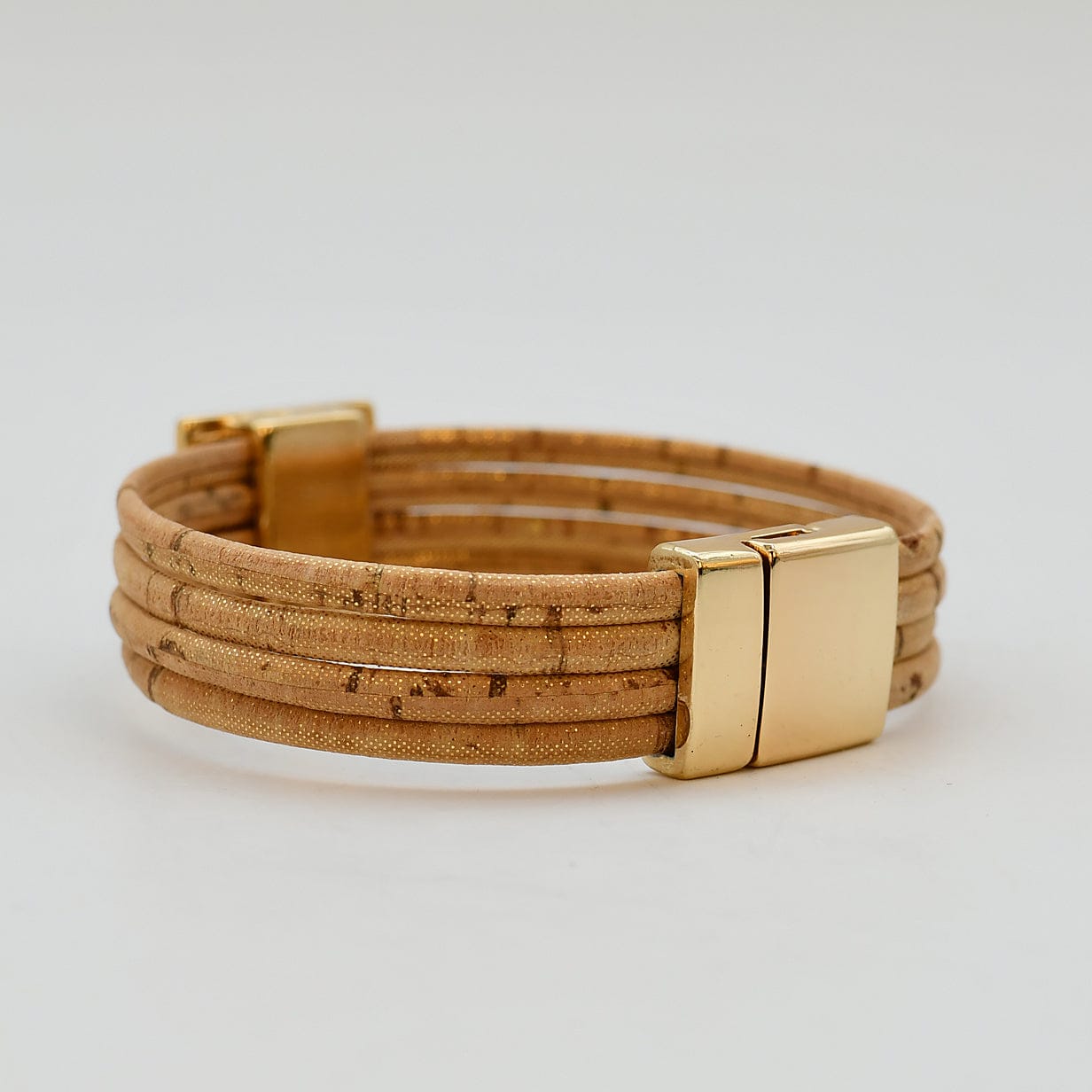 luisa-paix-o-bijoux-bracelet-li-ge-naturel-4-brins-fermoir-dor image 4