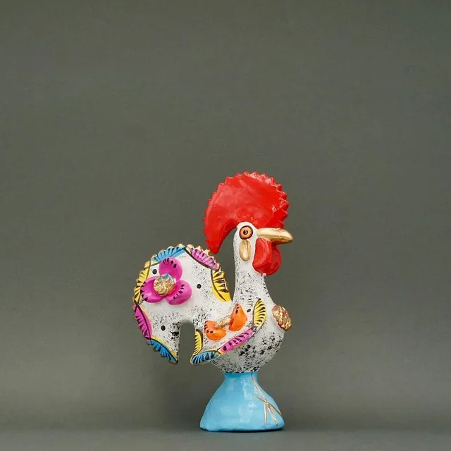 luisa-paix-o-prazeres-c-ta-coq-de-barcelos-15-cm-figurine-galo image 1