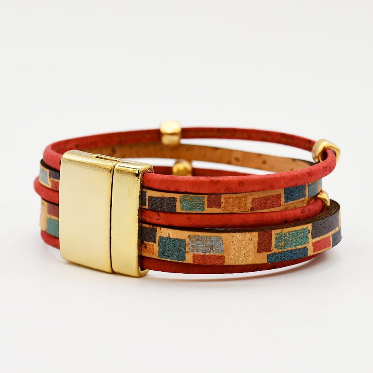 luisa-paix-o-bracelet-li-ge-naturel-4-lani-res-dor-21-cm image 4