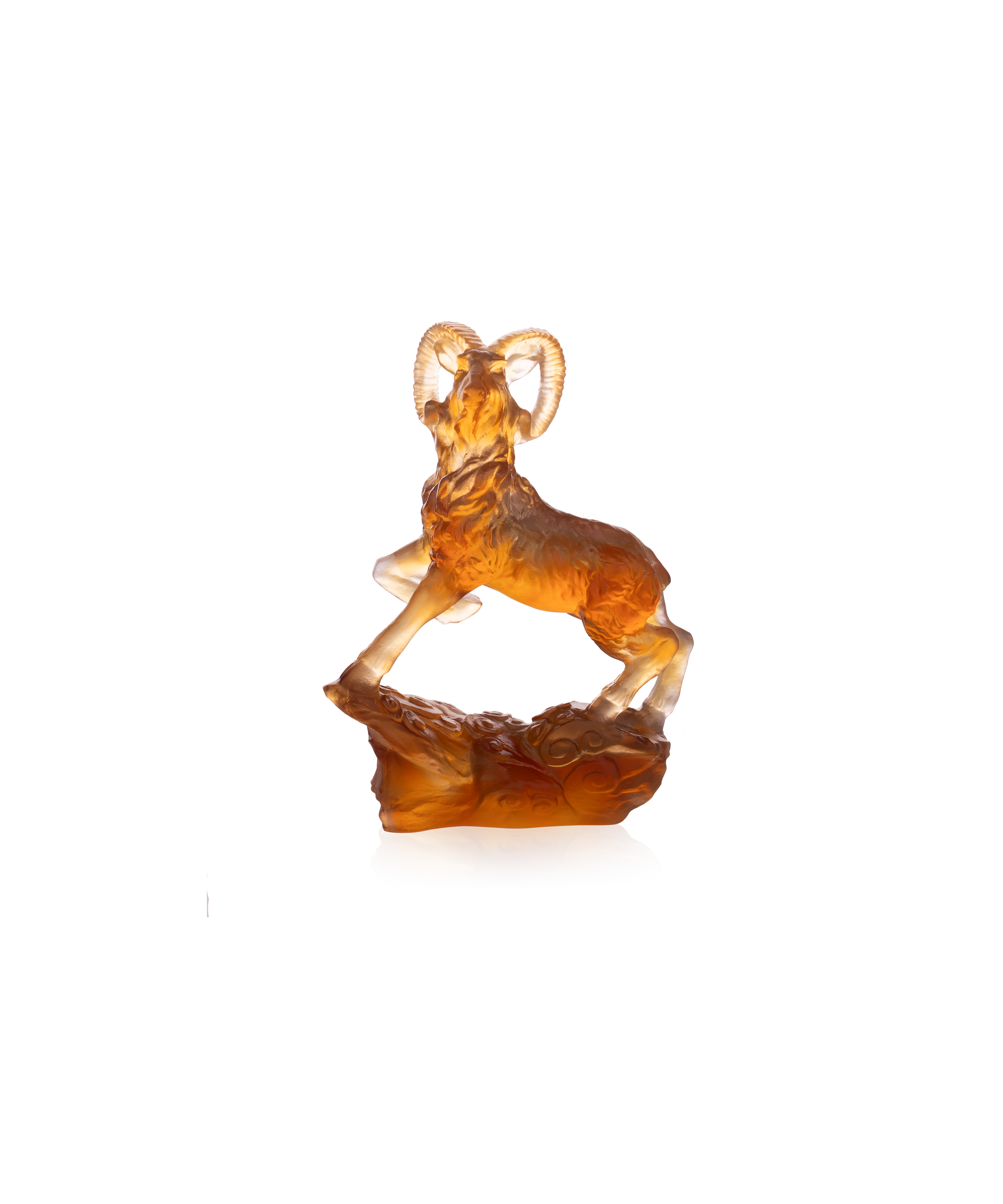 daum-univers-animalier-ch-vre-horoscope-sculpture-ambre-gris-288-ex image 1