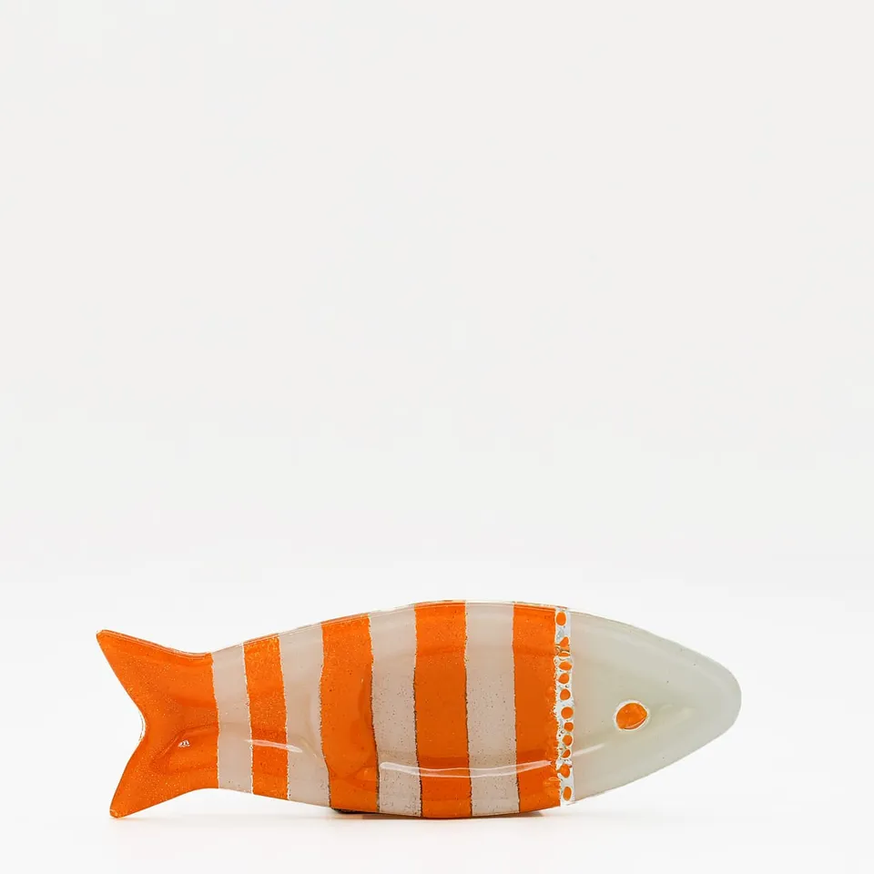 luisa-paix-o-coupe-olive-verre-sardine-orange-23-cm image 1