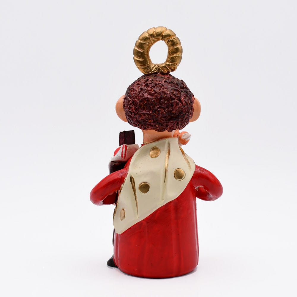luisa-paix-o-s-o-jo-o-20cm-statuette-argile-sign-e image 5