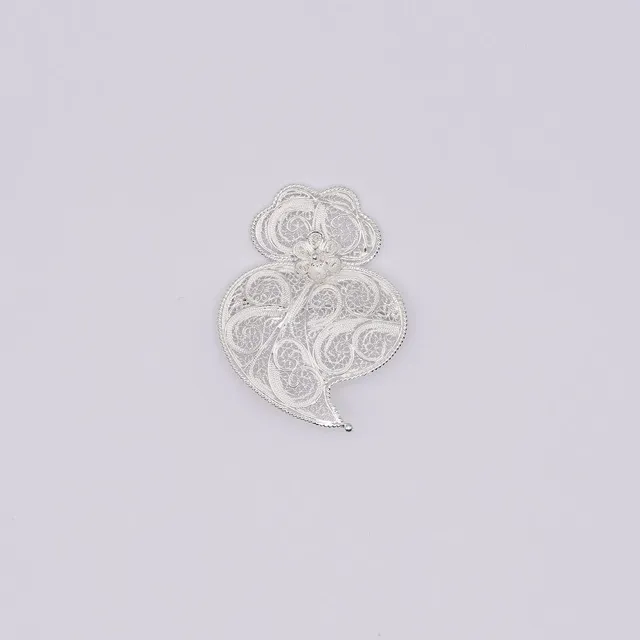 luisa-paix-o-cora-o-de-viana-broche-argent-925-6-cm image 1