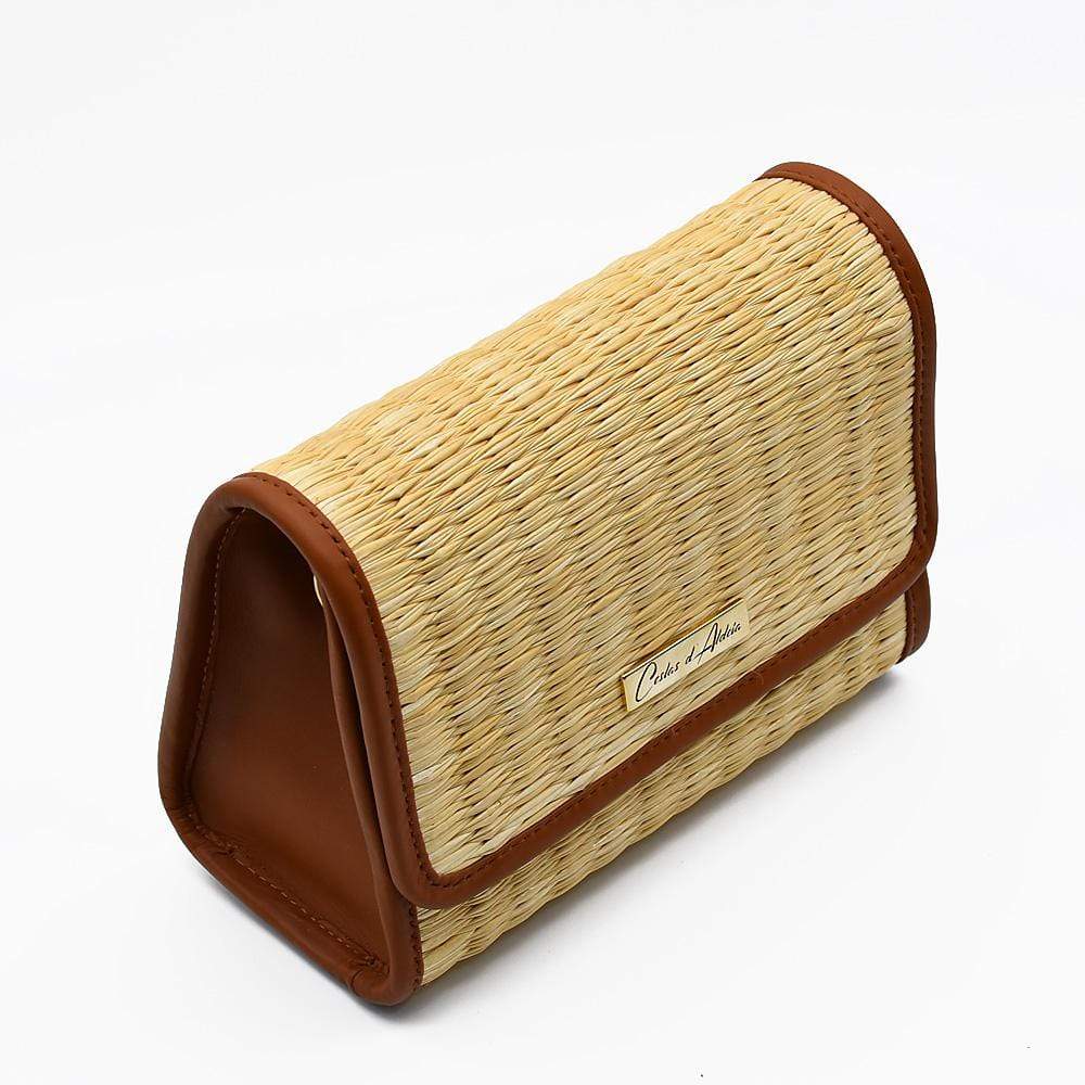 luisa-paix-o-sac-pochette-cuir-jonc-naturel-23-cm image 2