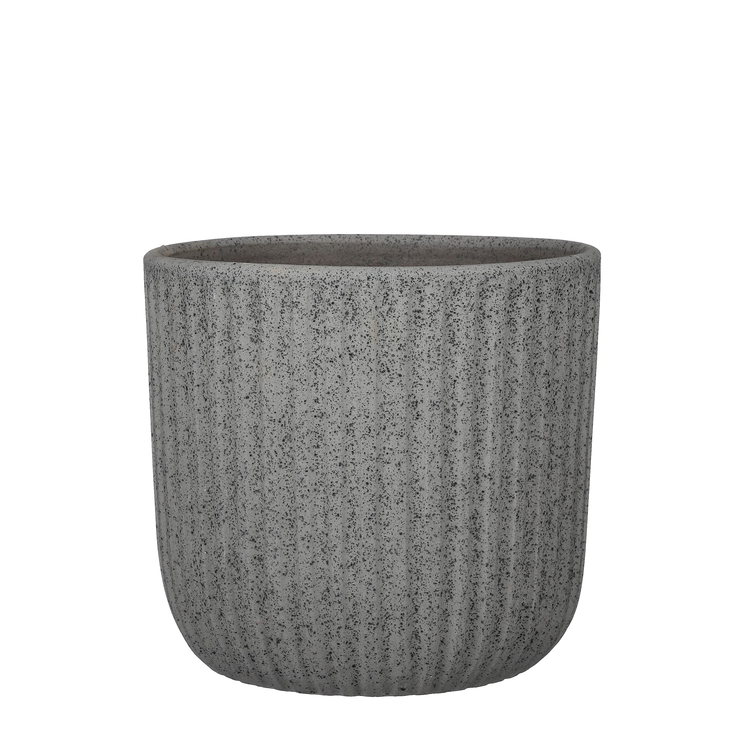 mica-dante-pot-rond-cache-pot-gris-22x24-cm image 1