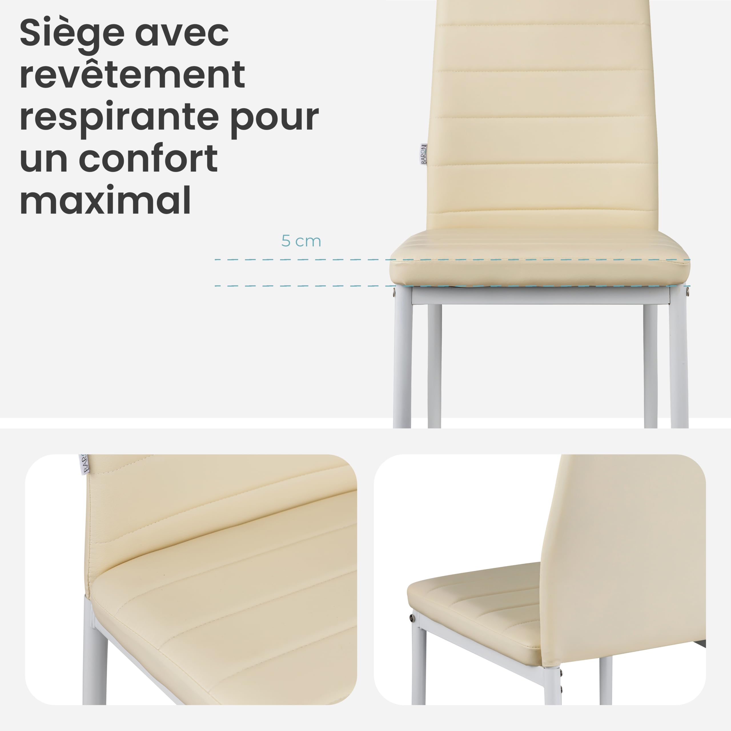 baroni-home-sedie-lot-4-chaises-salle-manger-beige-40x42x96-cm image 4