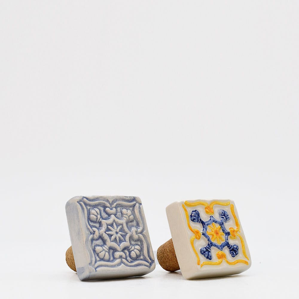 luisa-paix-o-d-coration-bouchon-c-ramique-azulejo-conique image 2