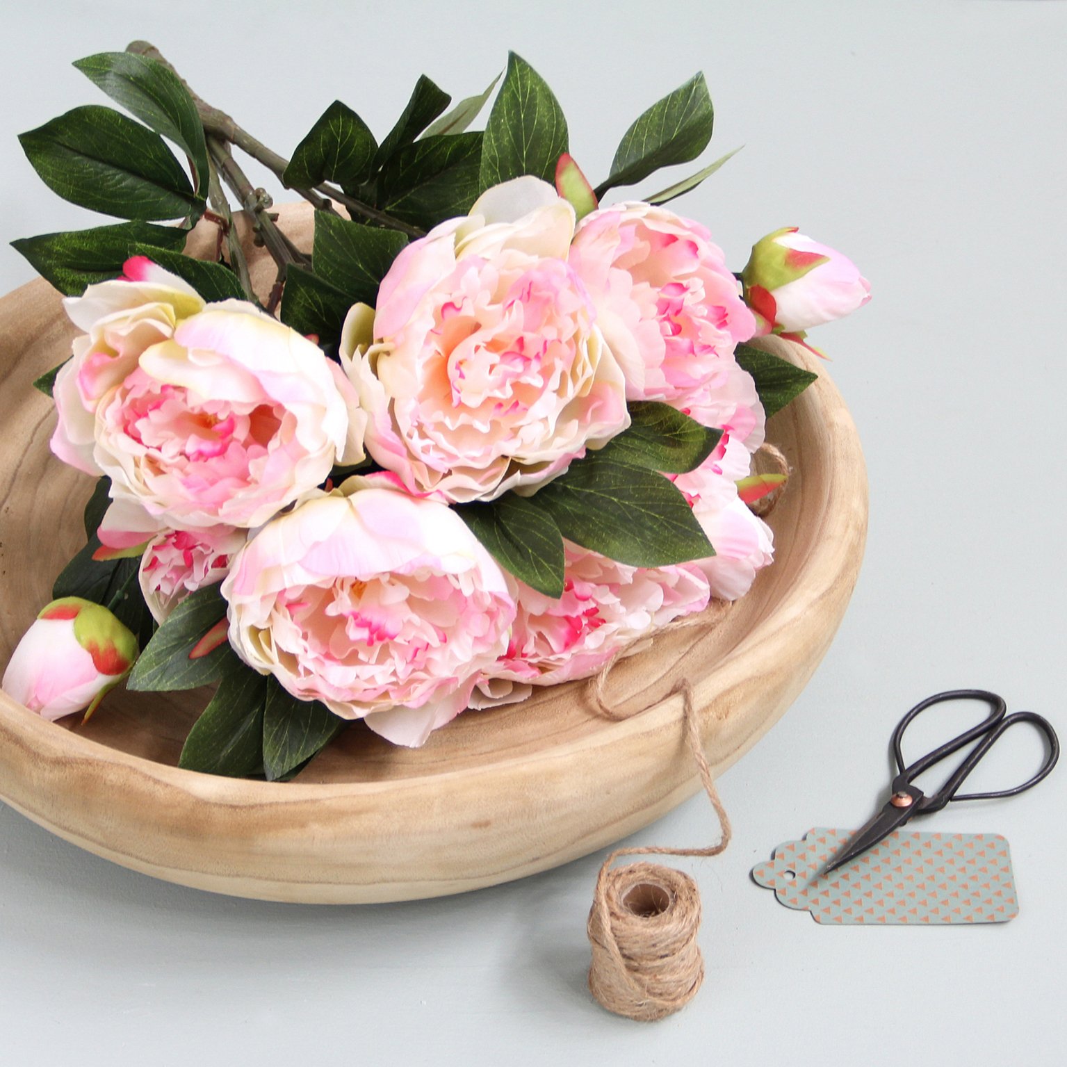 mica-decorations-mila-bouquet-pivoine-artificielle-rose-55cm image 5