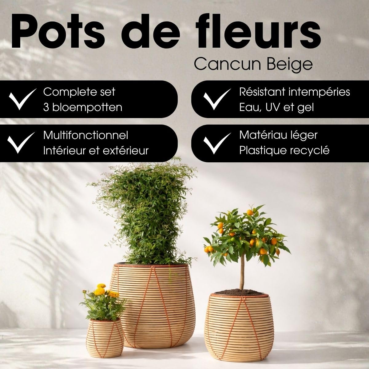 mica-decorations-cancun-pot-fleur-lot-3-beige-recycl image 2