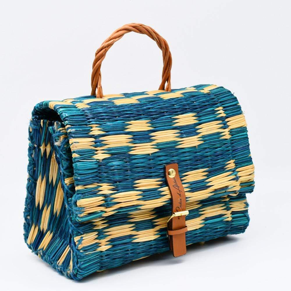 luisa-paix-o-accessoires-du-portugal-sac-cartable-jonc-25cm-turquoise image 2