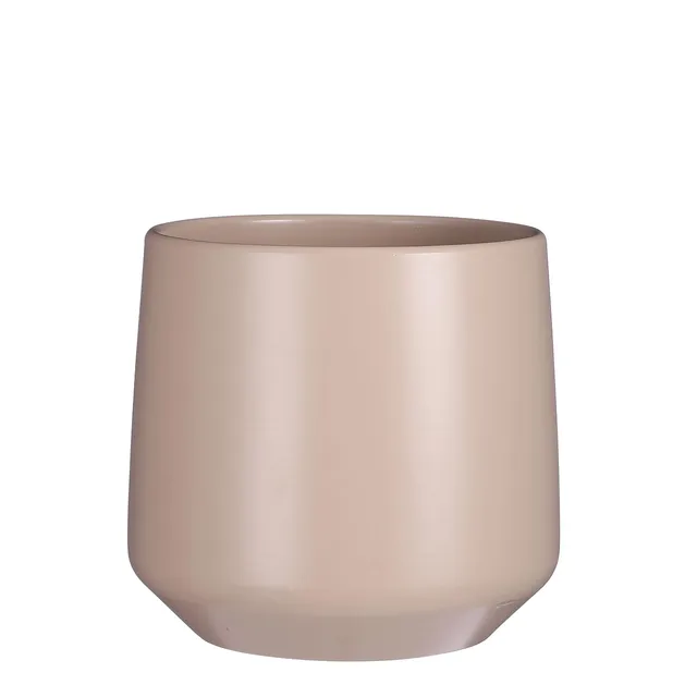 mica-decorations-amber-pot-fleurs-rose-clair-28-cm image 1