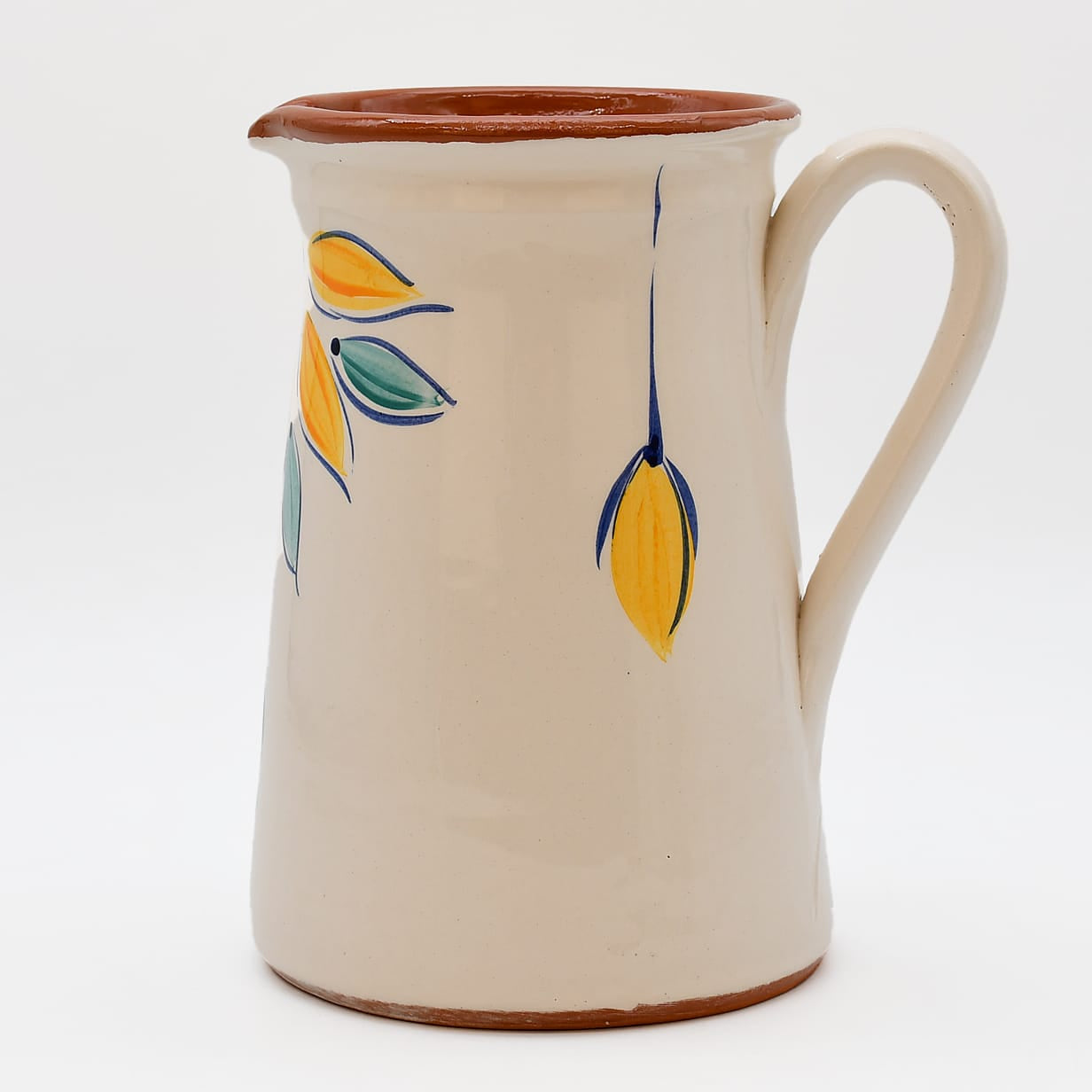 luisa-paix-o-vaisselle-portugaise-carafe-terre-cuite-jaune-1-5-l image 1