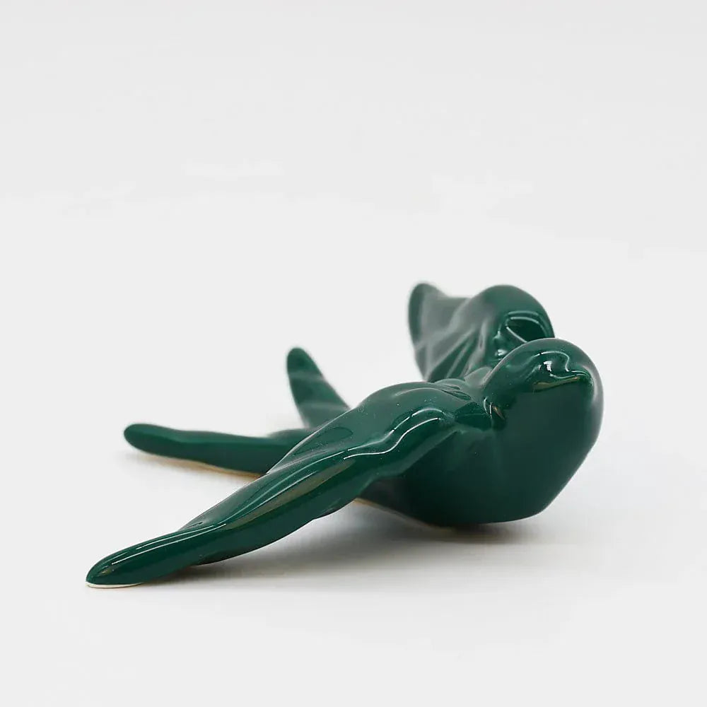 luisa-paix-o-hirondelle-stylis-e-d-coration-origami-verte-10-cm image 3