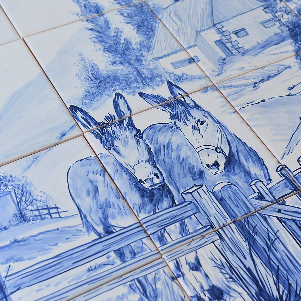 luisa-paix-o-azulejos-fresque-75x60cm-20-carreaux-peints-main image 3