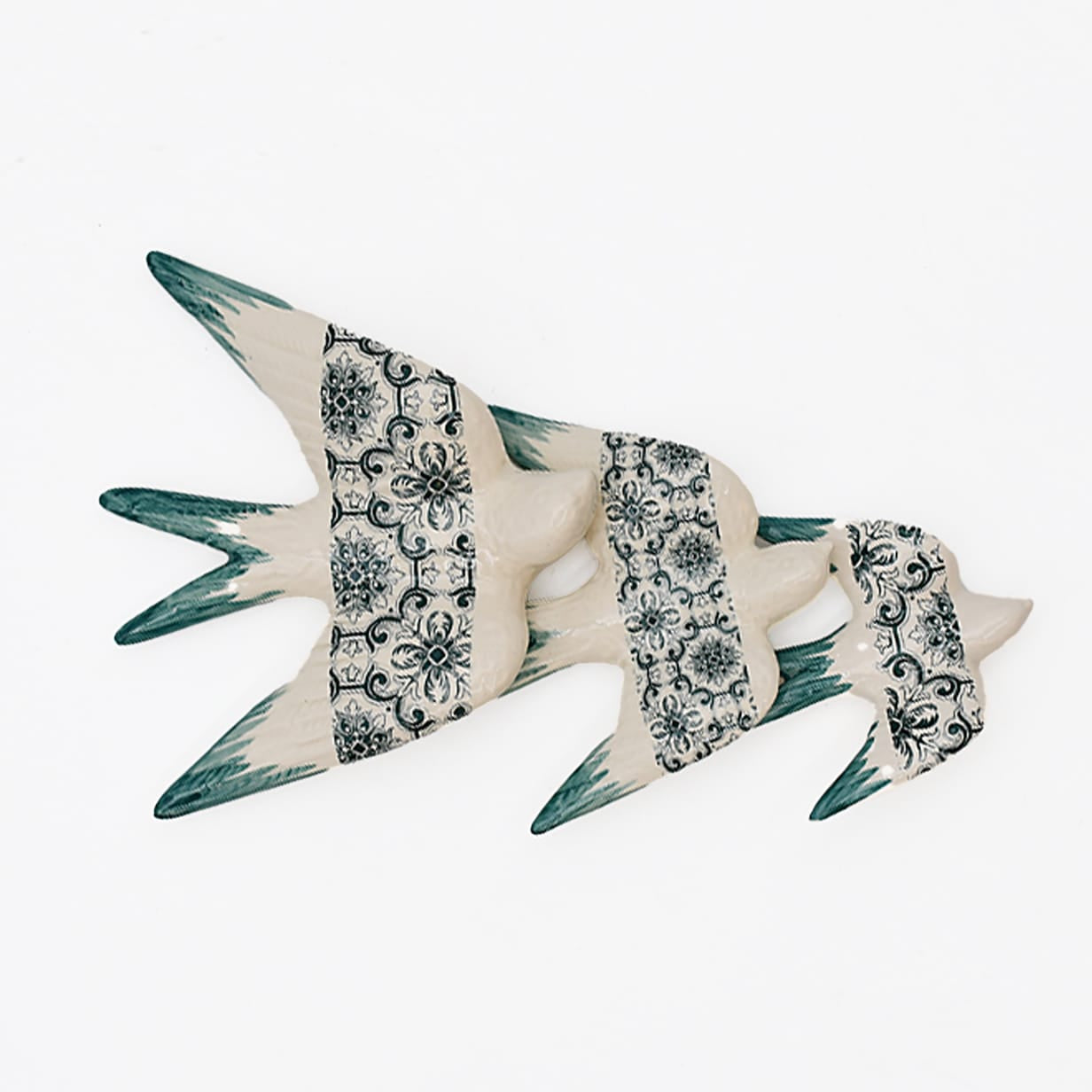 luisa-paix-o-azulejos-hirondelle-c-ramique-vert-14-cm image 3