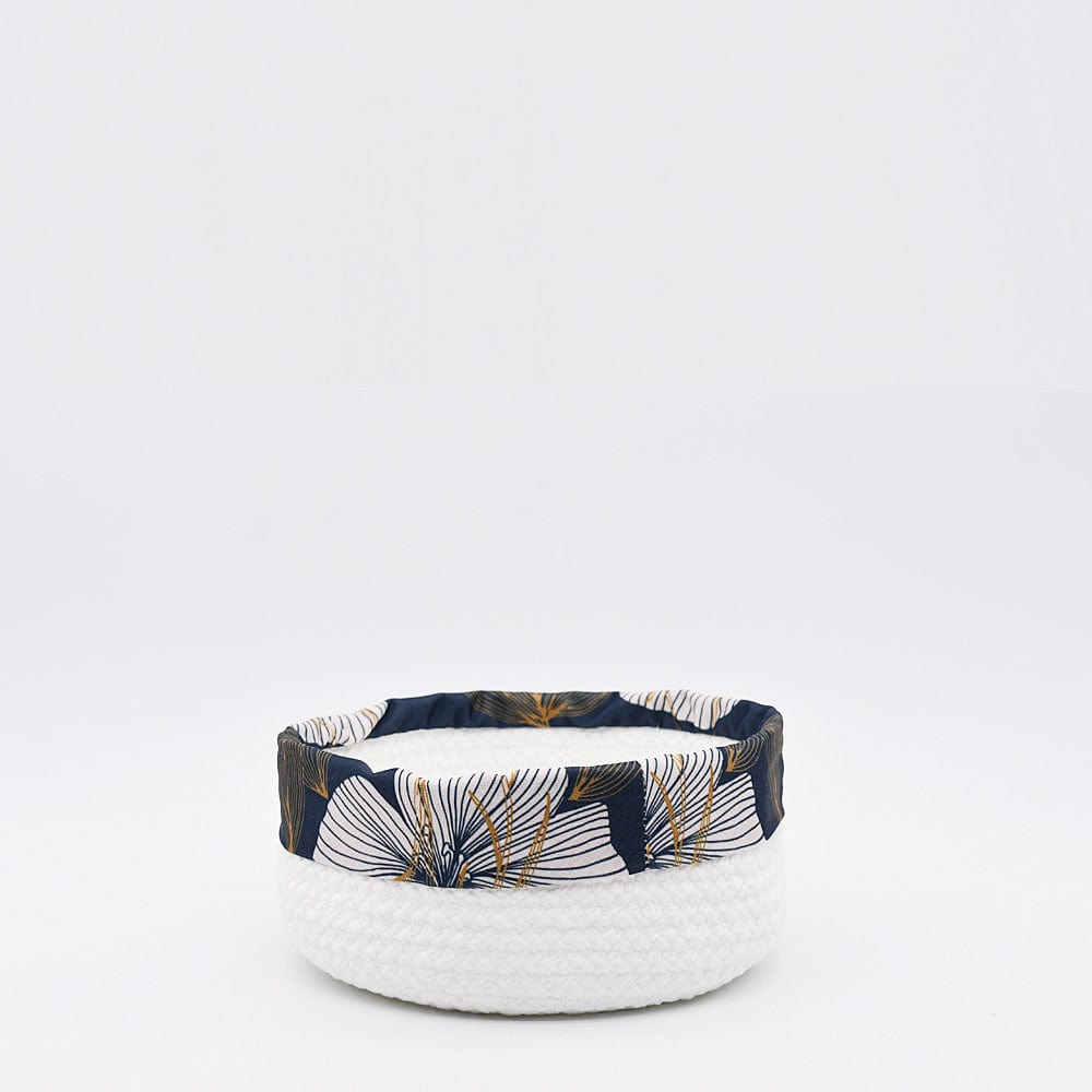 luisa-paix-o-alina-panier-coton-blanc-bleu-20-cm image 1