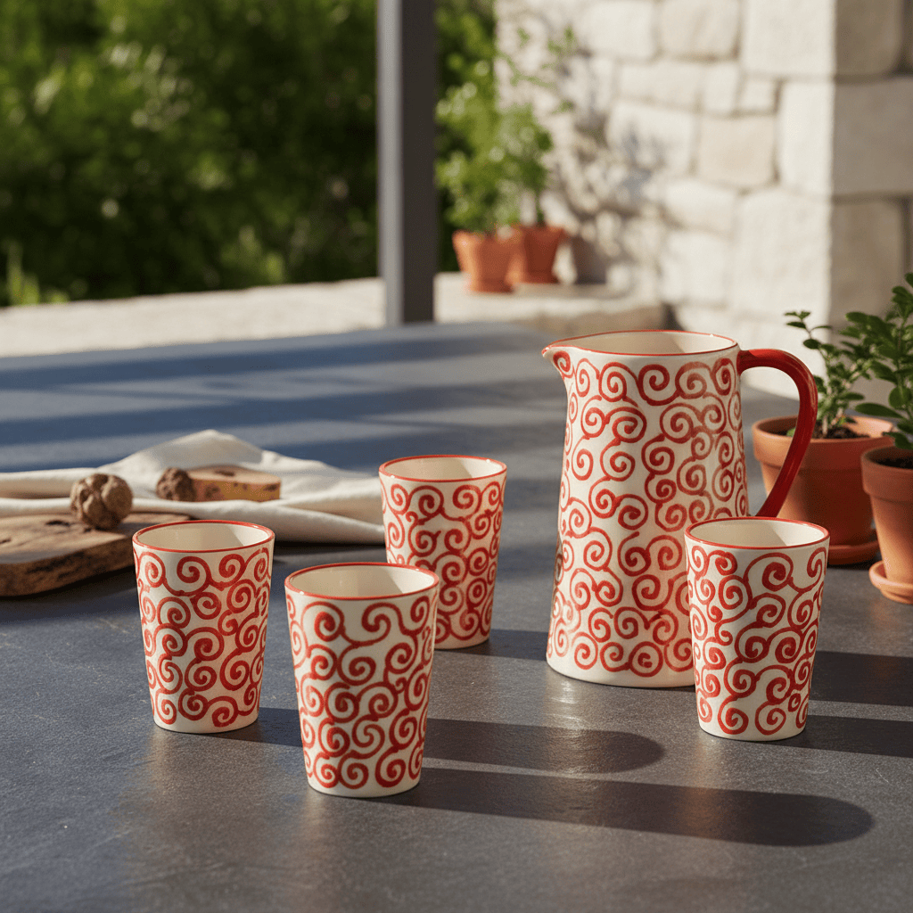 luisa-paix-o-redemoinho-mug-c-ramique-rouge-0-3l image 2
