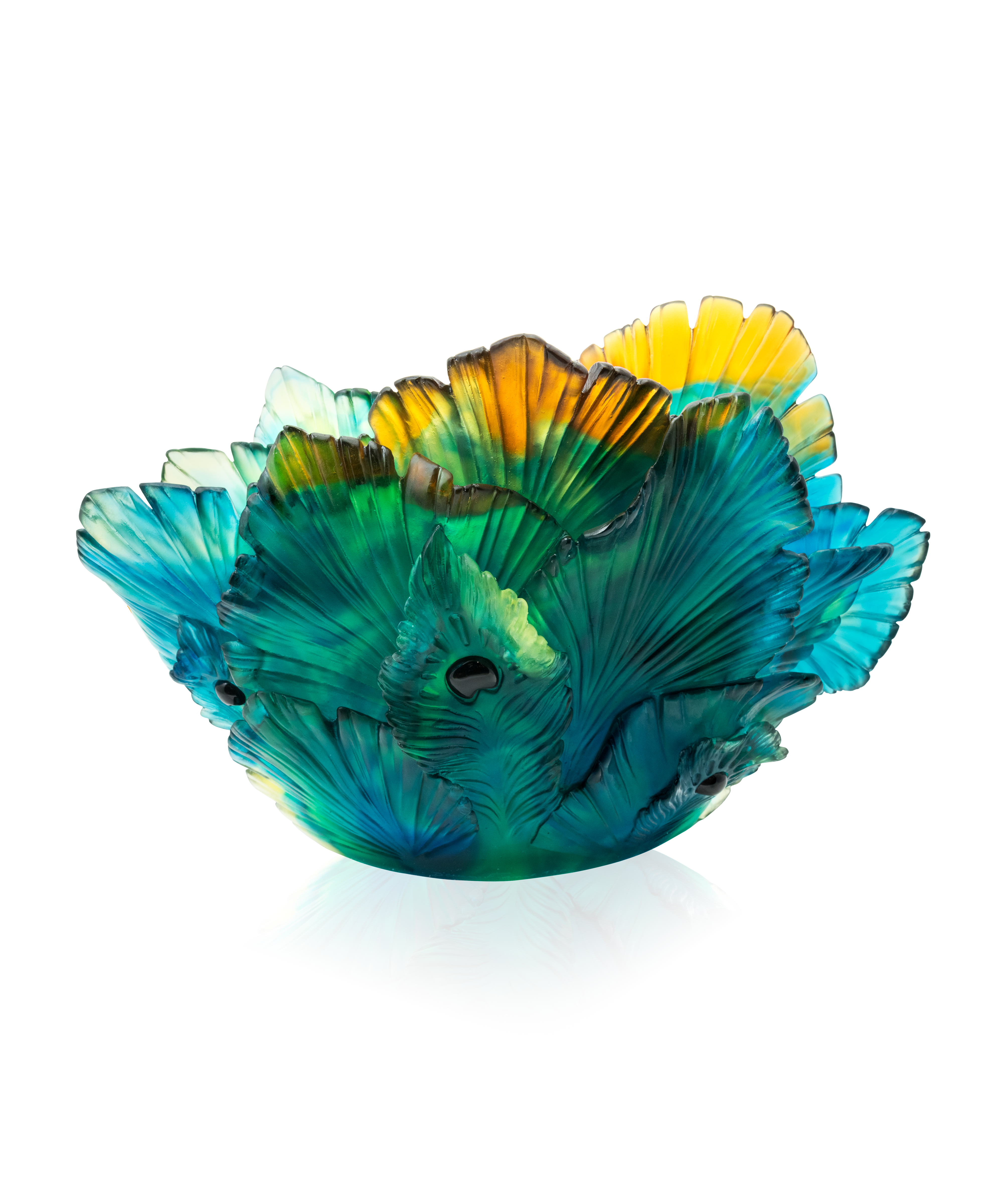 daum-univers-v-g-tal-fleur-de-paon-vase-cristal-lumi-re image 5