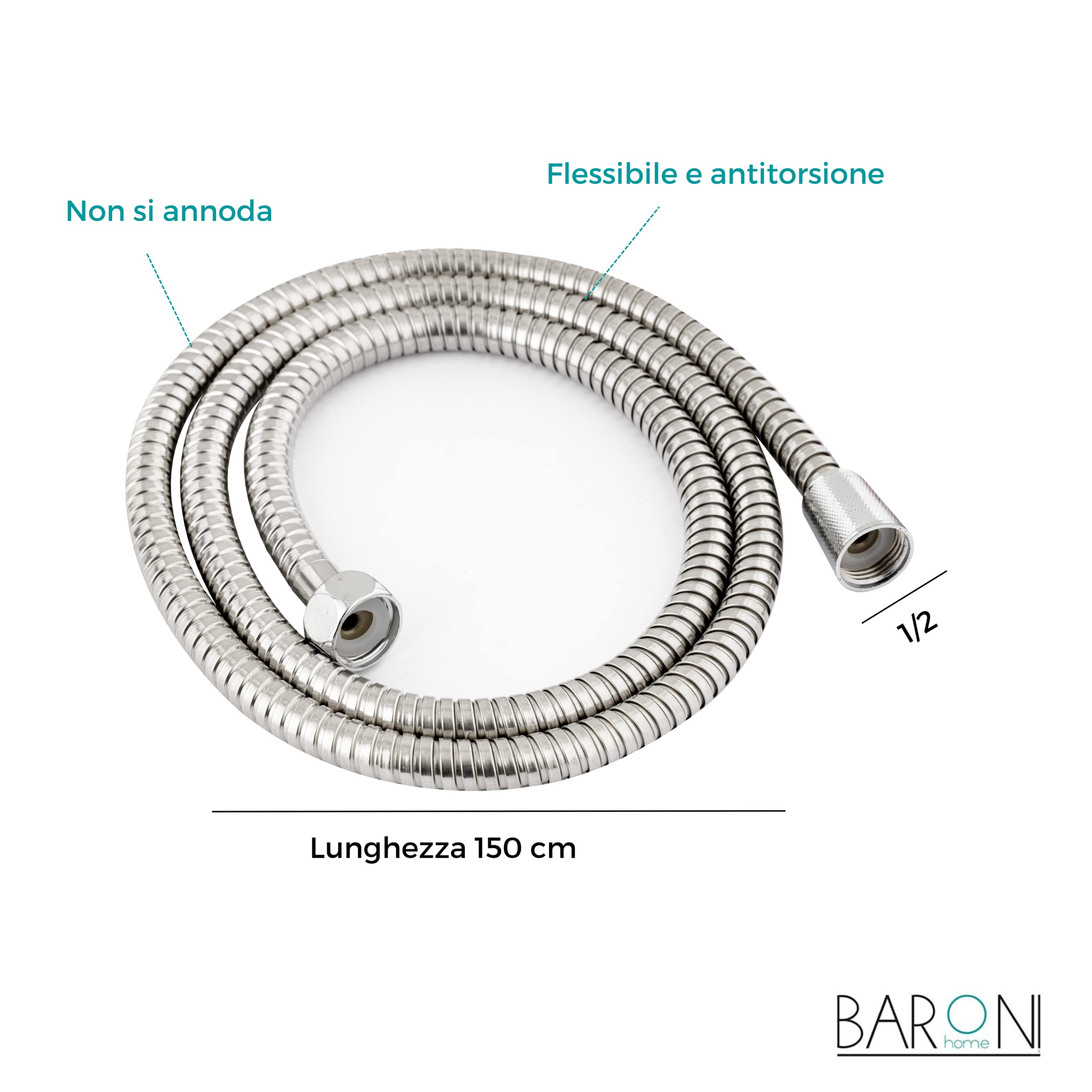 baroni-home-tutto-bagno-tuyau-douche-inox-argent-1-5-m image 2