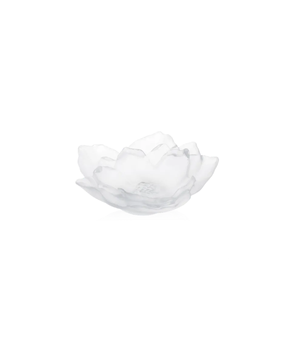 daum-camelia-coupe-petit-mod-le-blanche-cristal image 1