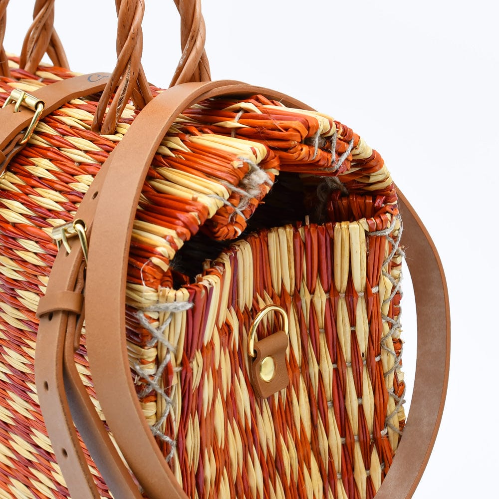 luisa-paix-o-sac-cabas-jonc-orange-26-cm image 3
