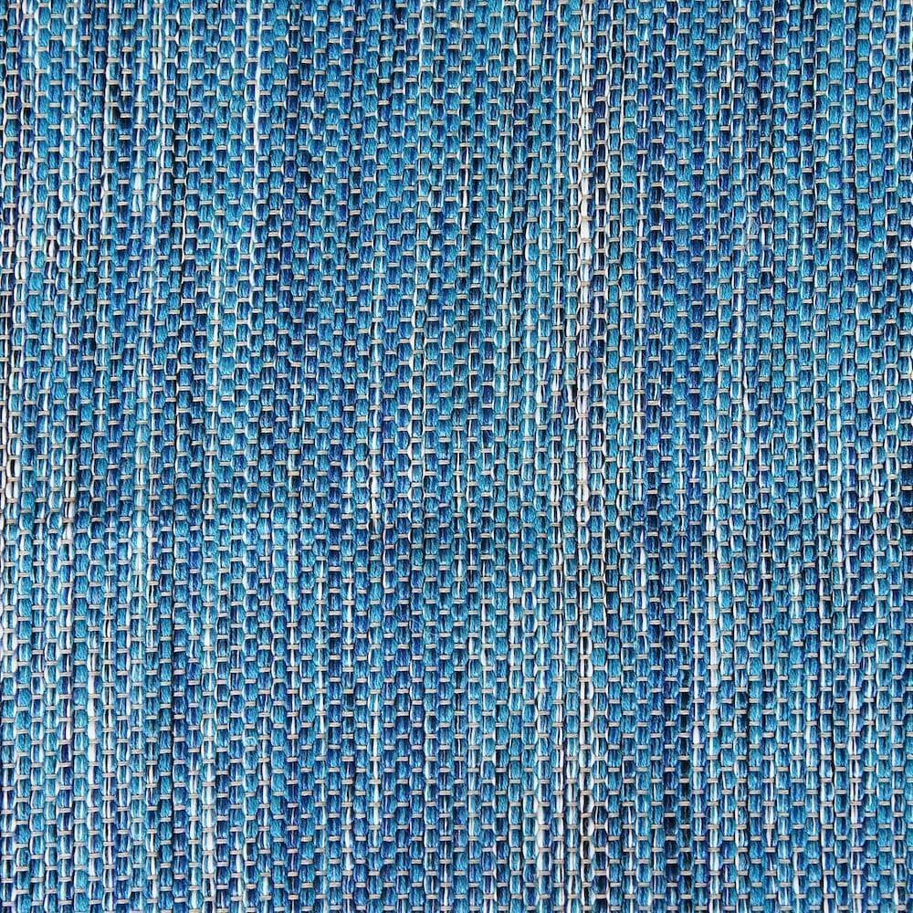 luisa-paix-o-tapis-coton-tress-bleu-turquoise-200x60-cm image 1