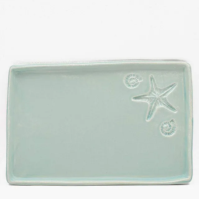 luisa-paix-o-estrela-do-mar-plateau-vert-25-cm-c-ramique image 1