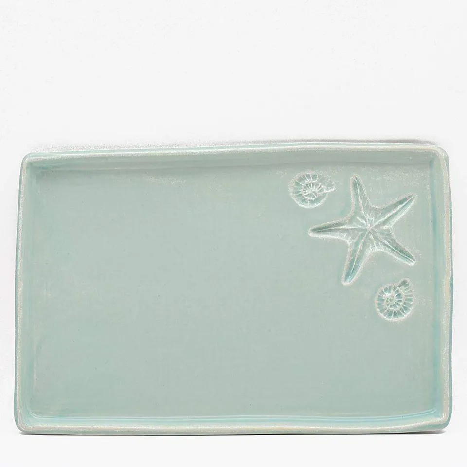 luisa-paix-o-estrela-do-mar-plateau-vert-25-cm-c-ramique image 1