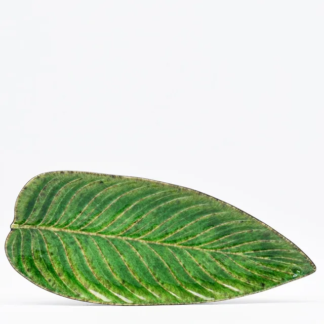 luisa-paix-o-vaisselle-plat-gr-s-estrelicia-vert-d-eau-40-cm image 1