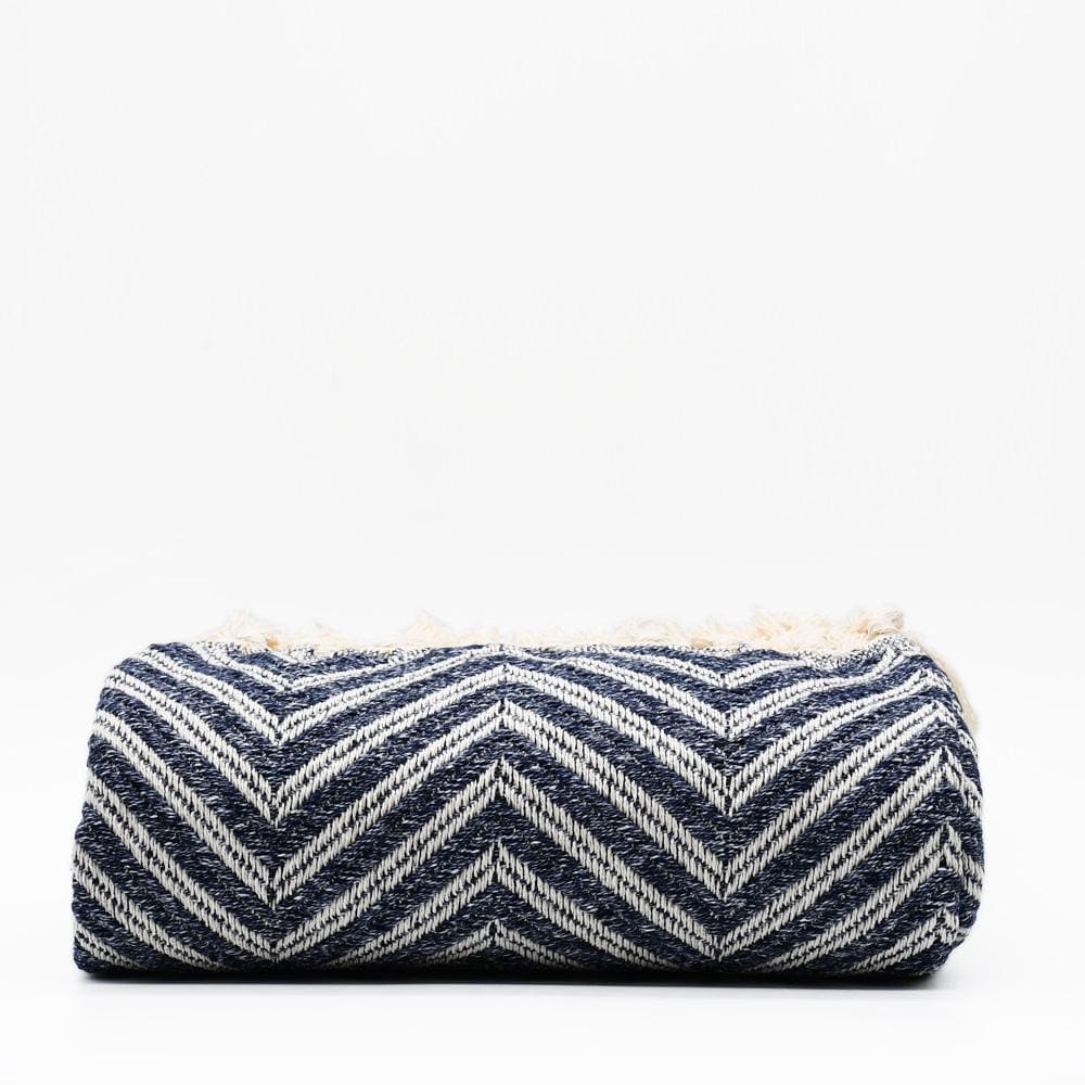 luisa-paix-o-espiga-plaid-coton-bleu-denim-200x135-cm image 1