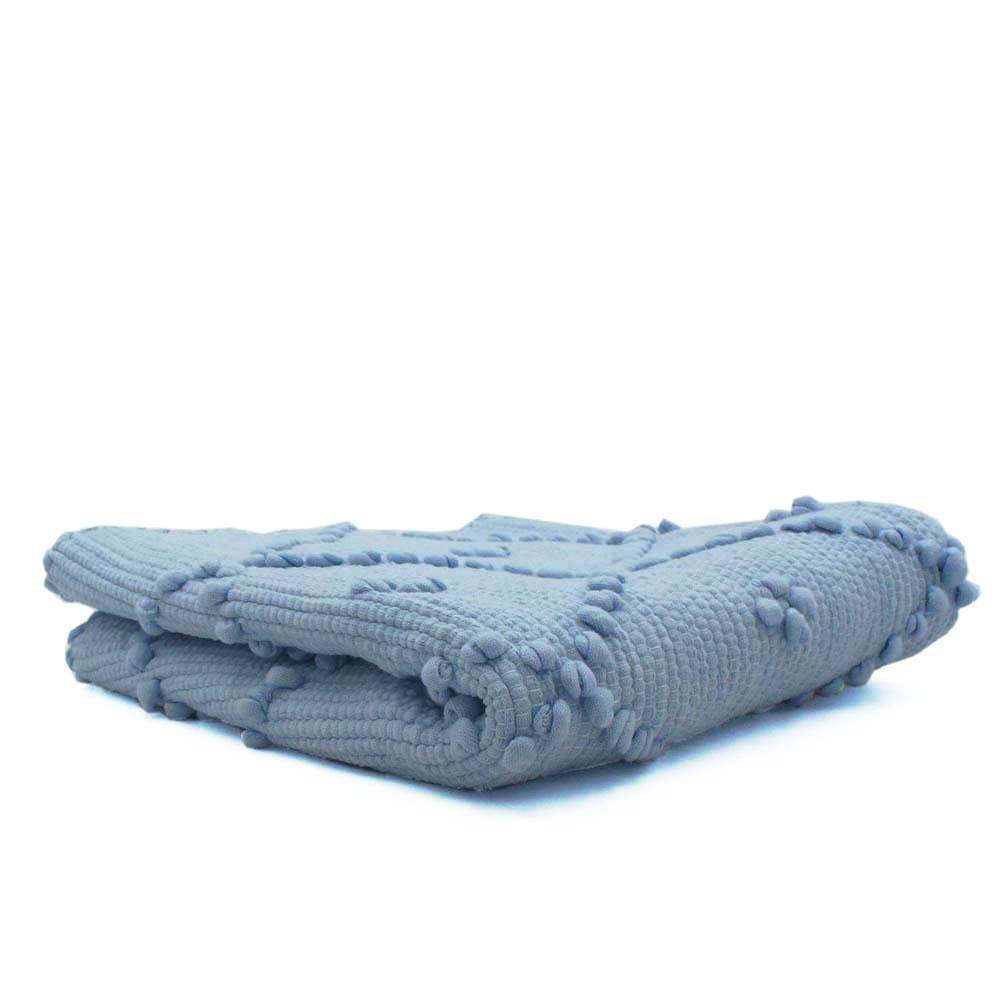 luisa-paix-o-tapis-coton-100x50-tapis-de-bain-bleu-ciel-lavable image 3