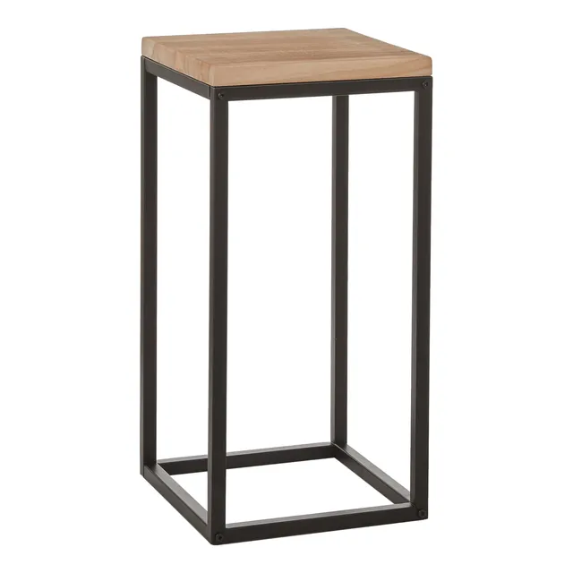 mica-decorations-oskar-table-d-appoint-noir-30x30x62-cm image 1