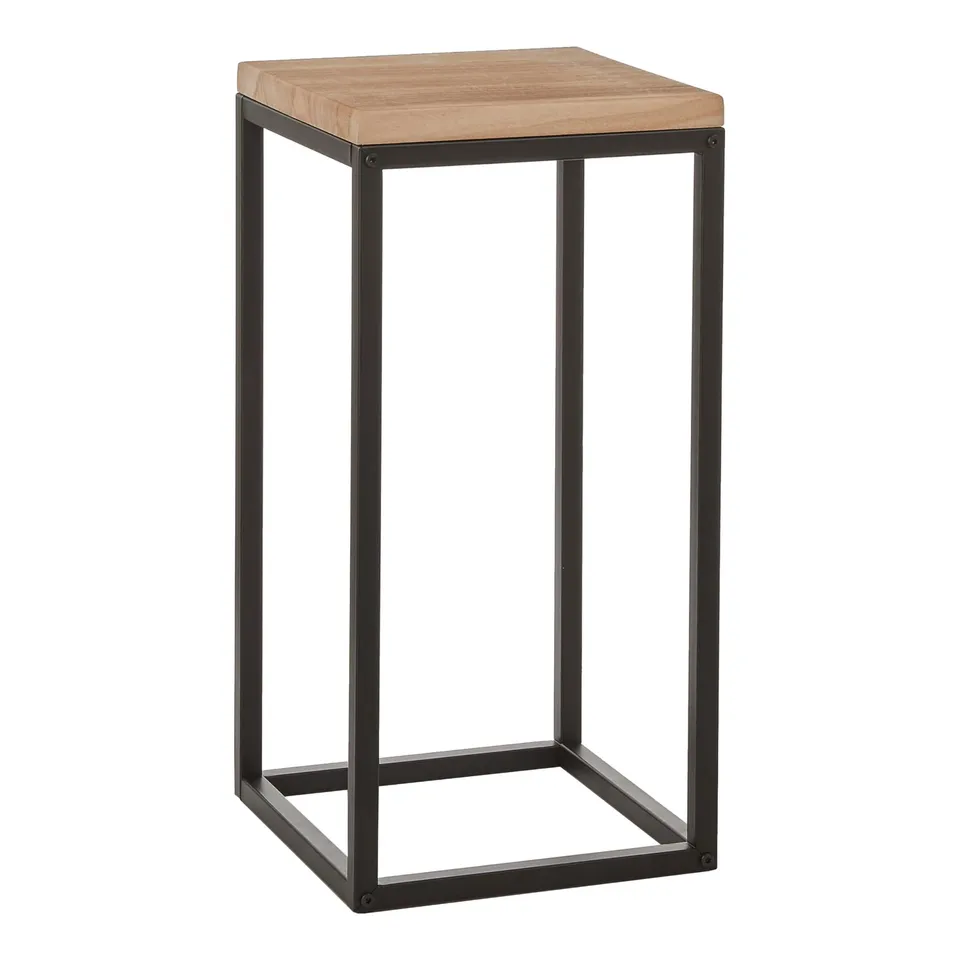 mica-decorations-oskar-table-d-appoint-noir-30x30x62-cm image 1