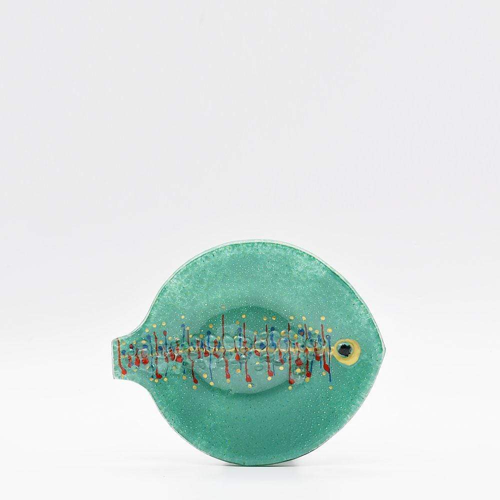 luisa-paix-o-marinha-grande-assiette-verre-19cm-verte image 1