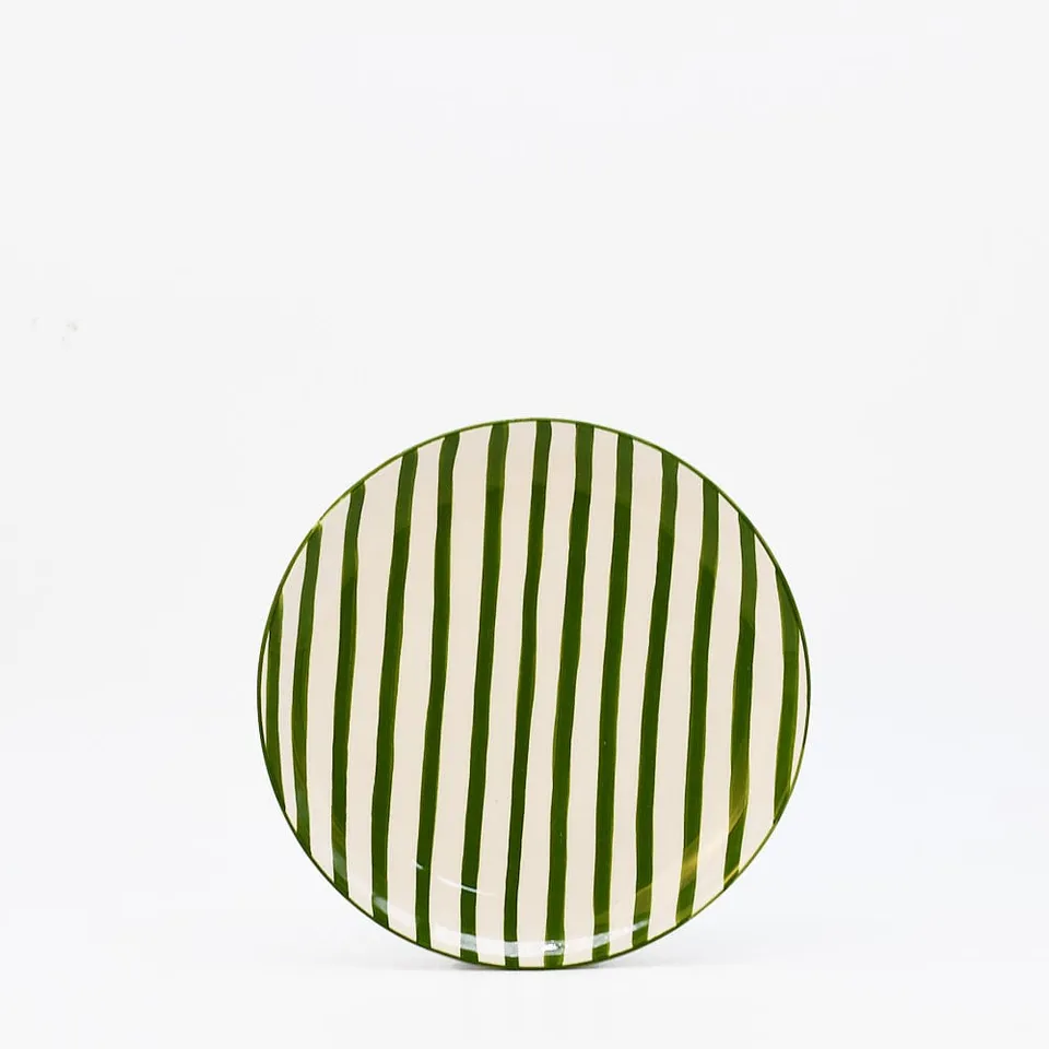luisa-paix-o-costa-nova-mar-assiette-ray-e-20cm-verte image 1