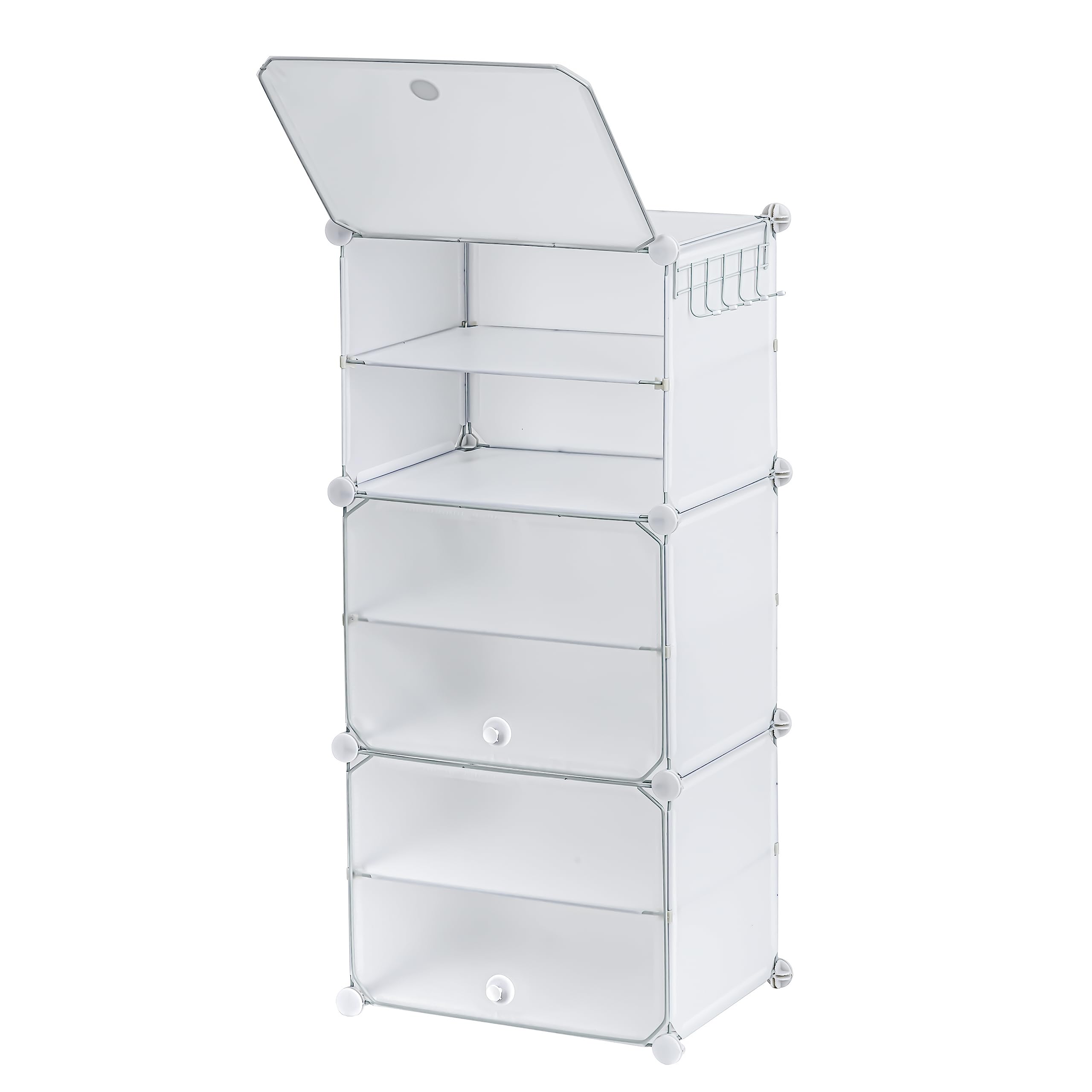 baroni-home-organizzazione-bo-te-chaussures-blanche-2-compartiments image 8