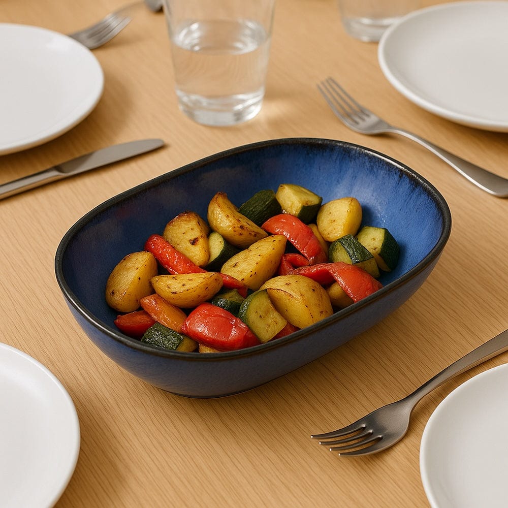 luisa-paix-o-amazonia-plat-gr-s-bleu-25-cm-four image 3