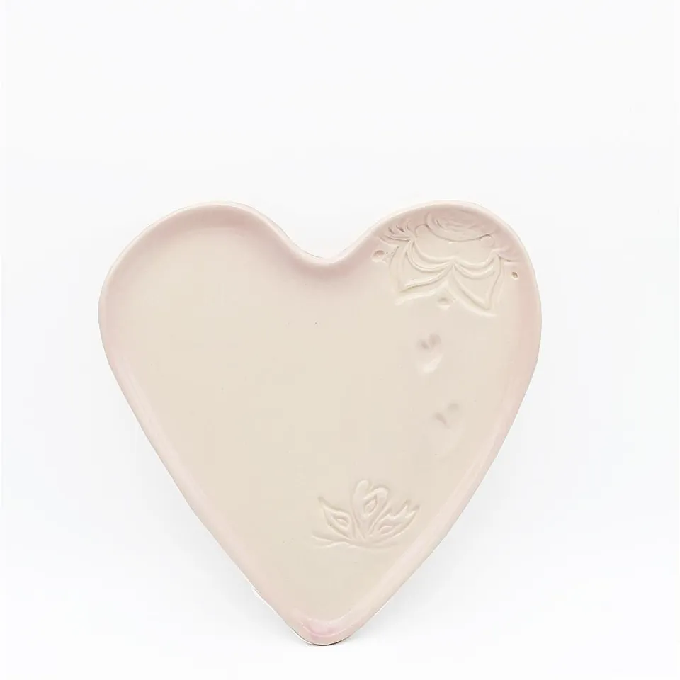 luisa-paix-o-estrela-do-mar-assiette-c-ramique-18cm-rose image 1