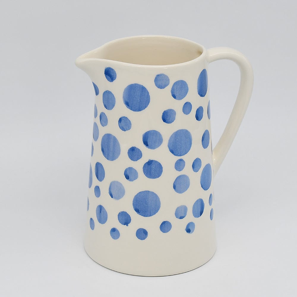 luisa-paix-o-carafe-pois-c-ramique-bleue-18cm image 2