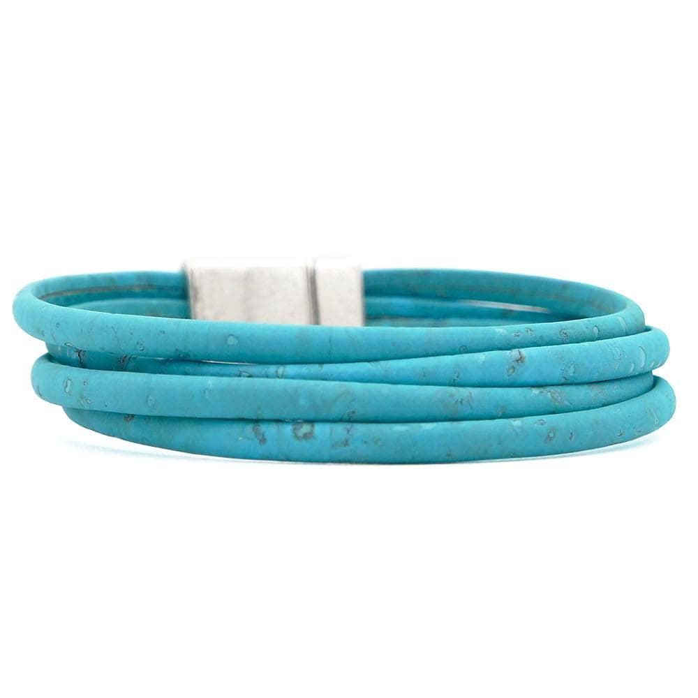 luisa-paix-o-bracelet-li-ge-turquoise-2-tours-magn-tique image 3