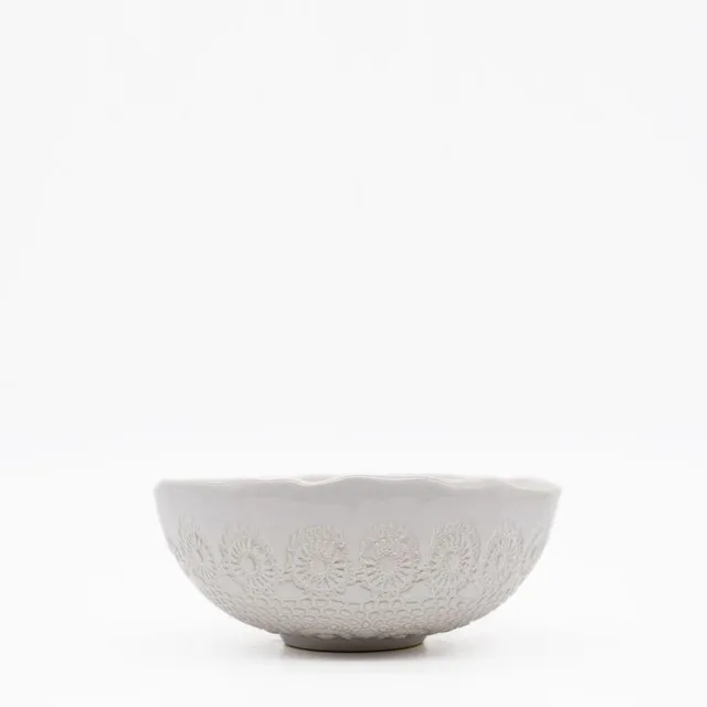 luisa-paix-o-flores-bol-c-ramique-blanc-16cm image 1