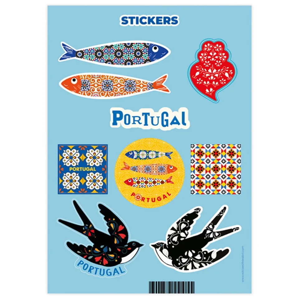 luisa-paix-o-autocollants-portugais-a5-9-stickers image 1