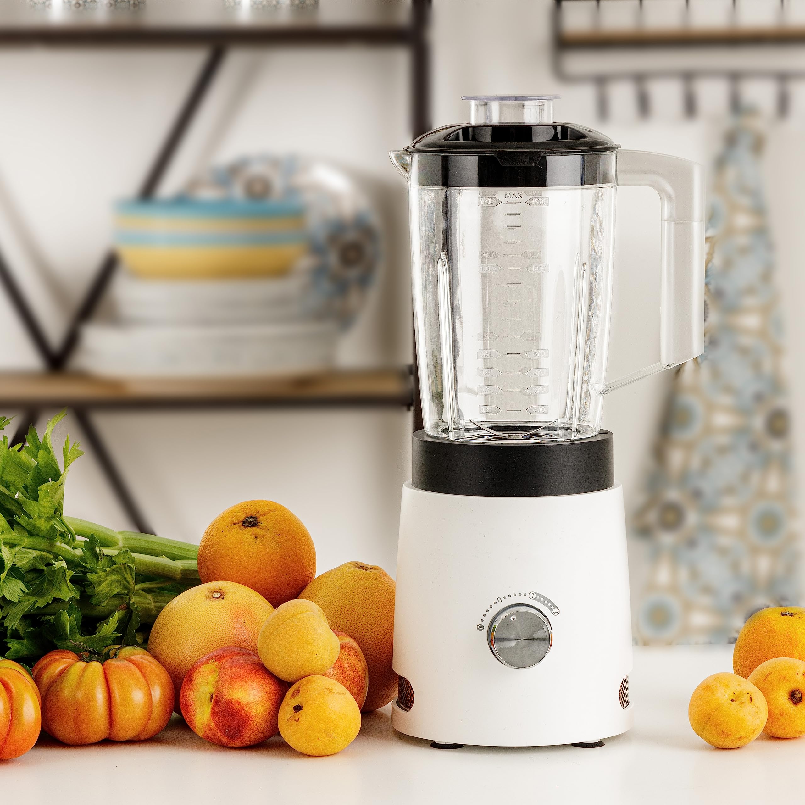 baroni-home-cucina-blender-mixeur-lectrique-300-w-1-5-l image 2