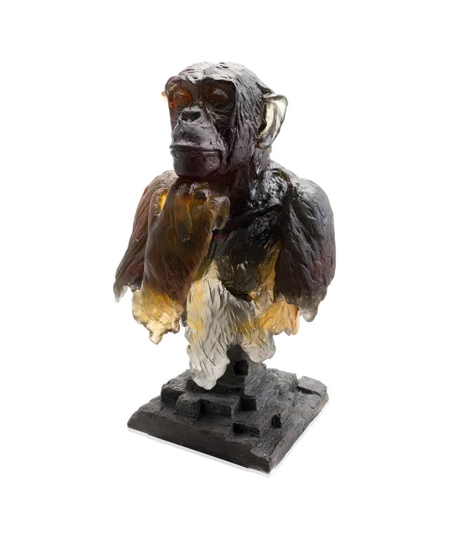 daum-art-cristal-cogito-isabelle-carabantes-sculpture-50-ex image 1