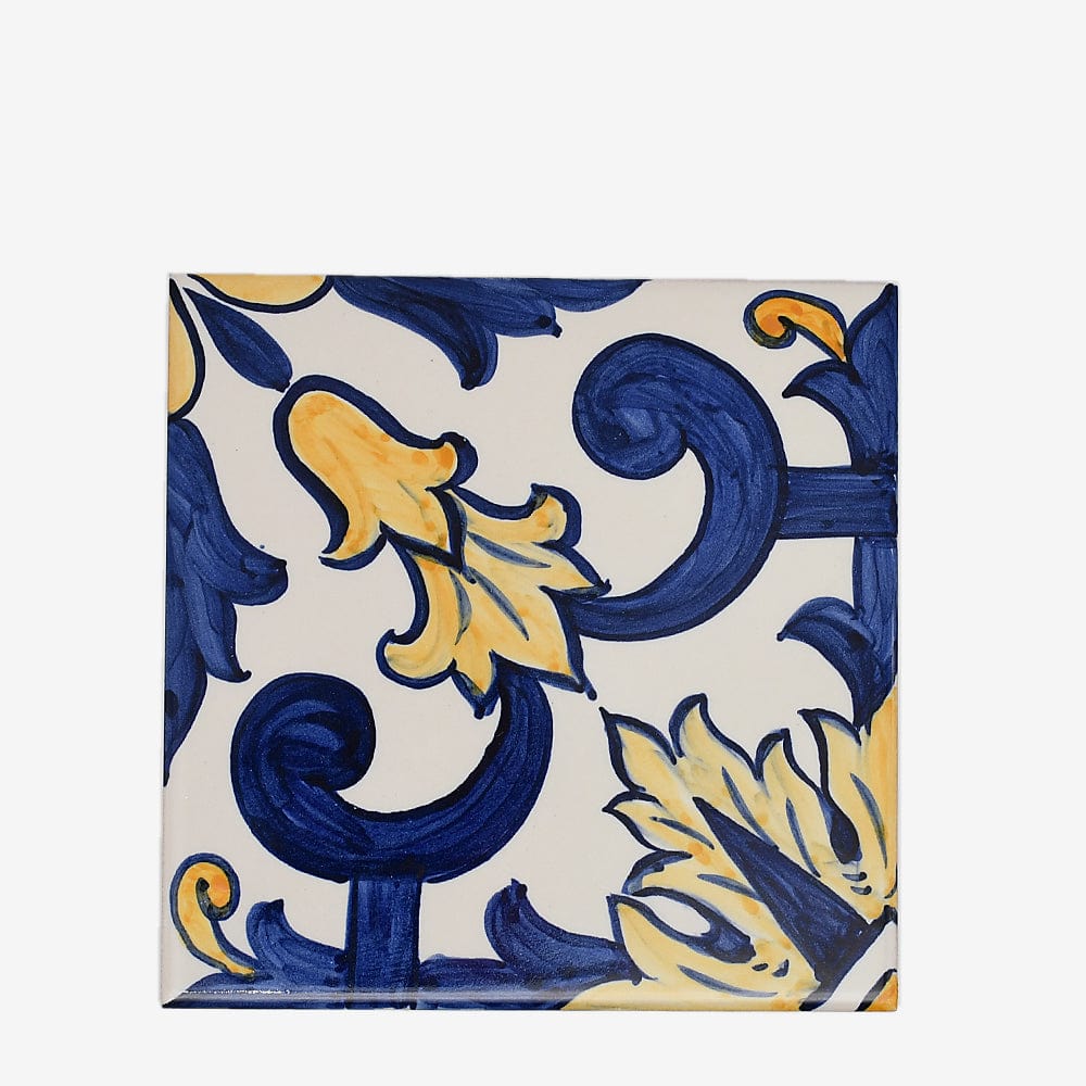 luisa-paix-o-azulejo-padr-o-14x14cm-peint-main image 1