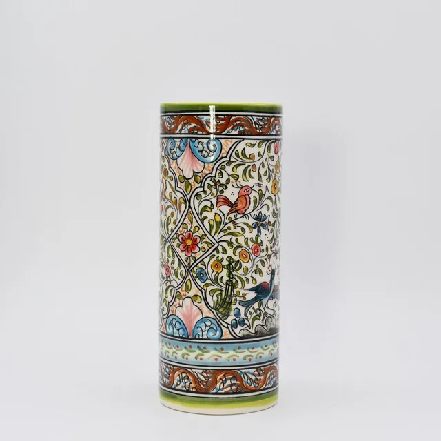 luisa-paix-o-vase-c-ramique-coimbra-peint-main-24-cm image 1