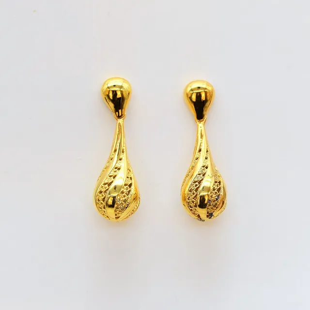 luisa-paix-o-gota-de-luz-boucles-dor-es-argent-3-cm image 1