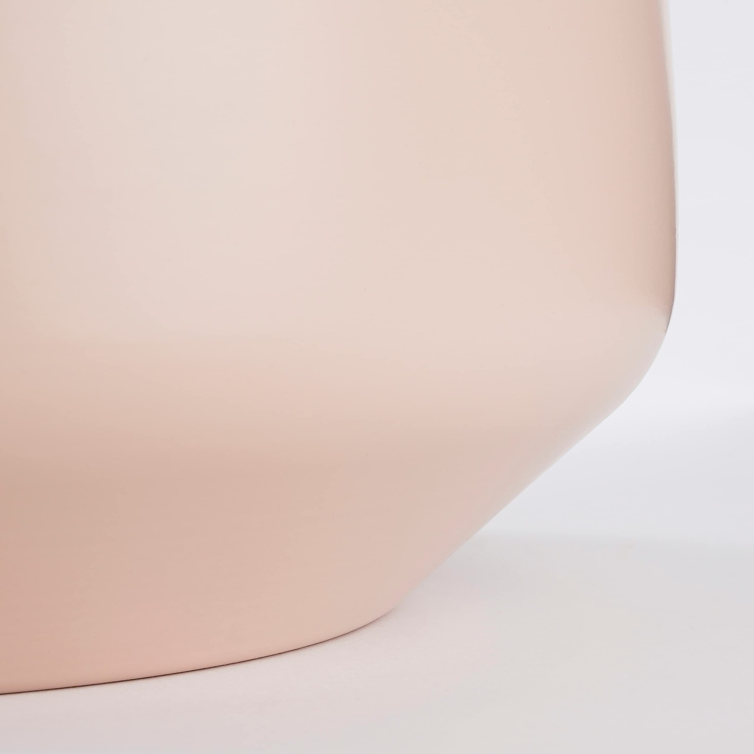 mica-decorations-amber-pot-fleurs-rose-clair-28-cm image 3