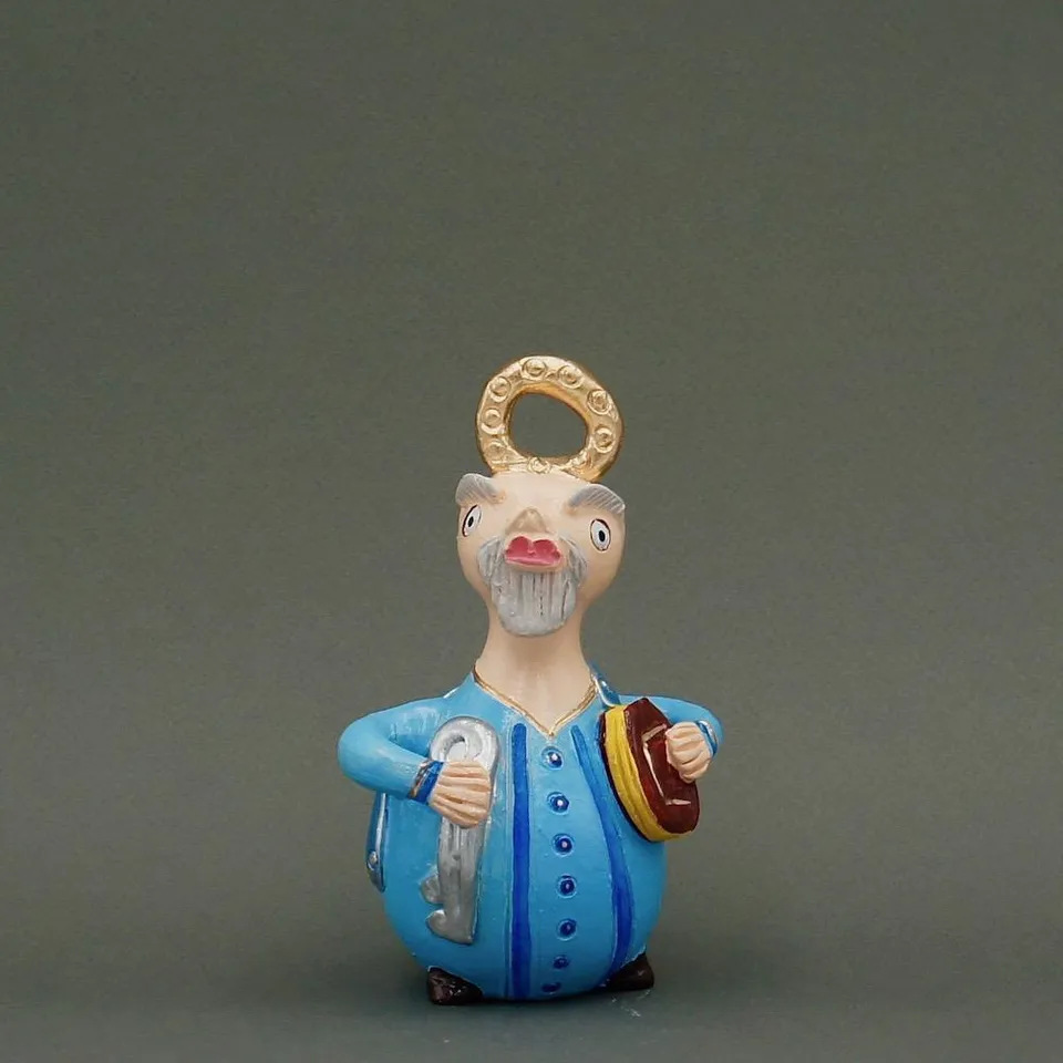 luisa-paix-o-s-o-pedro-15-cm-statuette-terre-cuite-prazeres-c-ta image 1